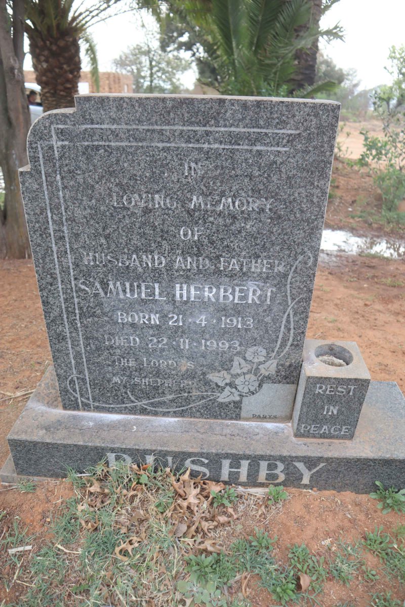 BUSHBY Samuel Herbert 1913-1993