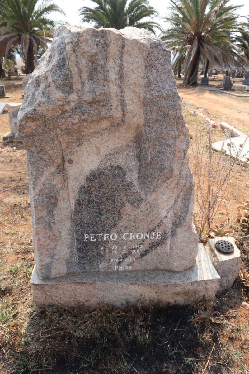 CRONJE Petro 1962-2003