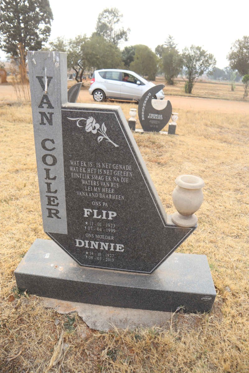 COLLER Flip, van 1923-1999 & Dinnie 1927-2013