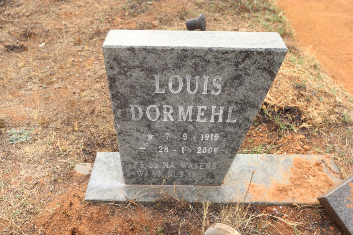DORMEHL Louis 1919-2006