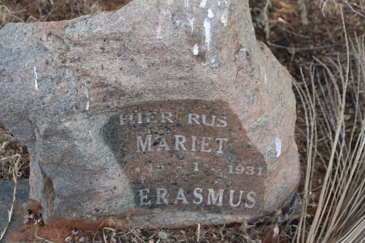 ERASMUS Mariet 1931-