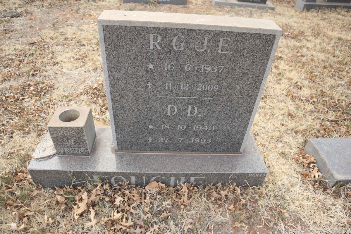 FOUCHE R.G.J.E. 1937-2009 & D.D. 1943-1993