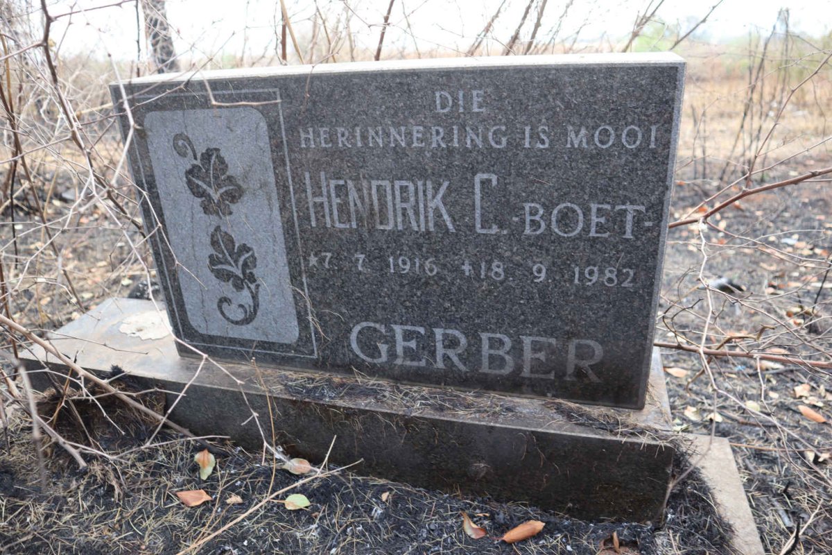 GERBER Hendrik C. 1916-1982