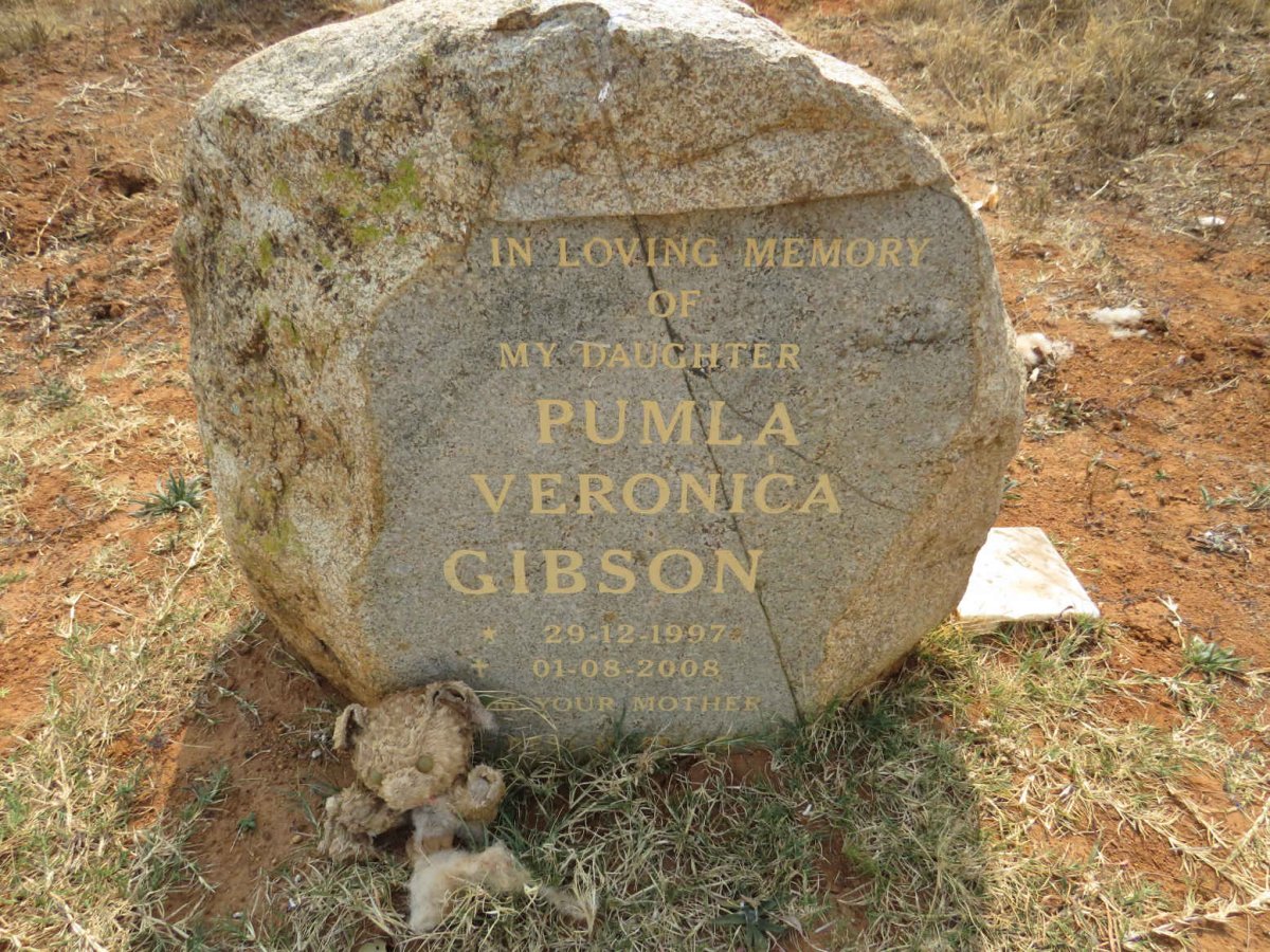 GIBSON Pumla Veronica 1997-2008