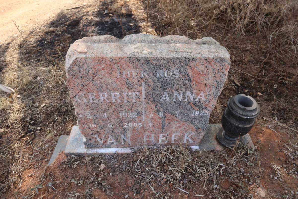HEEK Gerrit, van 1922-2005 & Anna 1923-