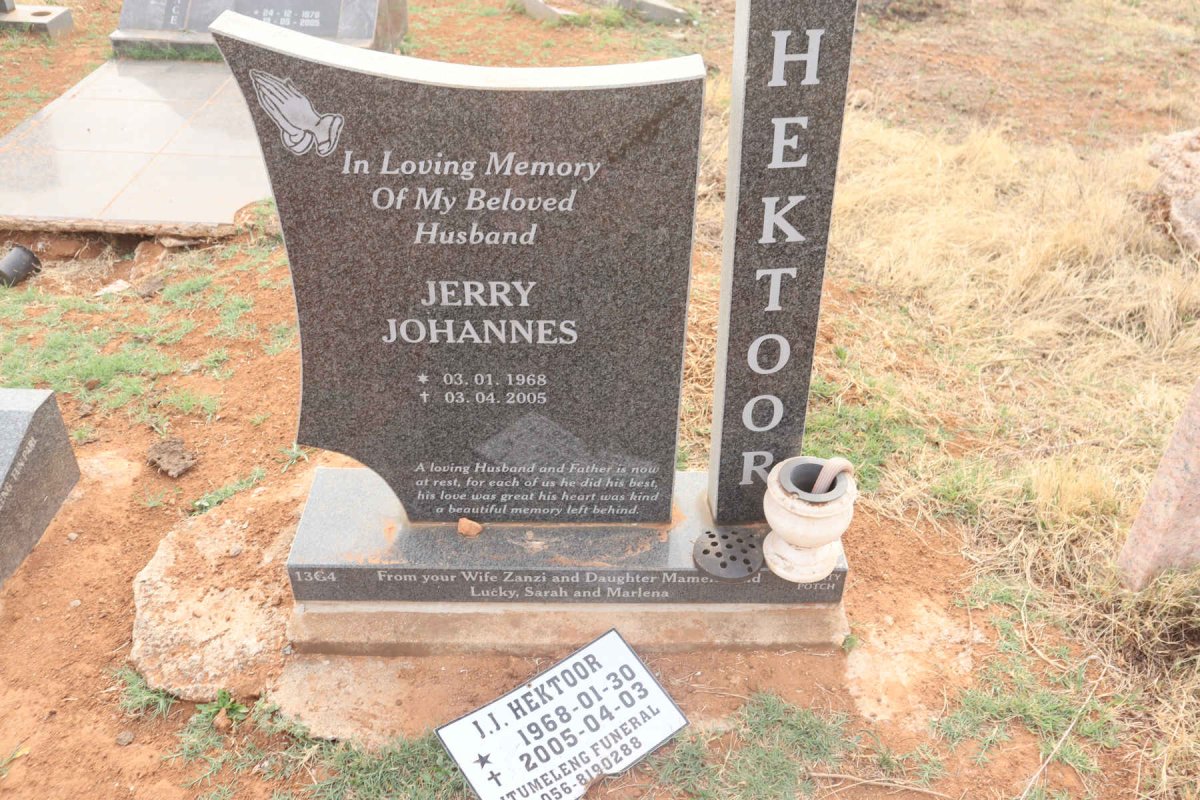 HEKTOOR Jerry Johannes 1968-2005
