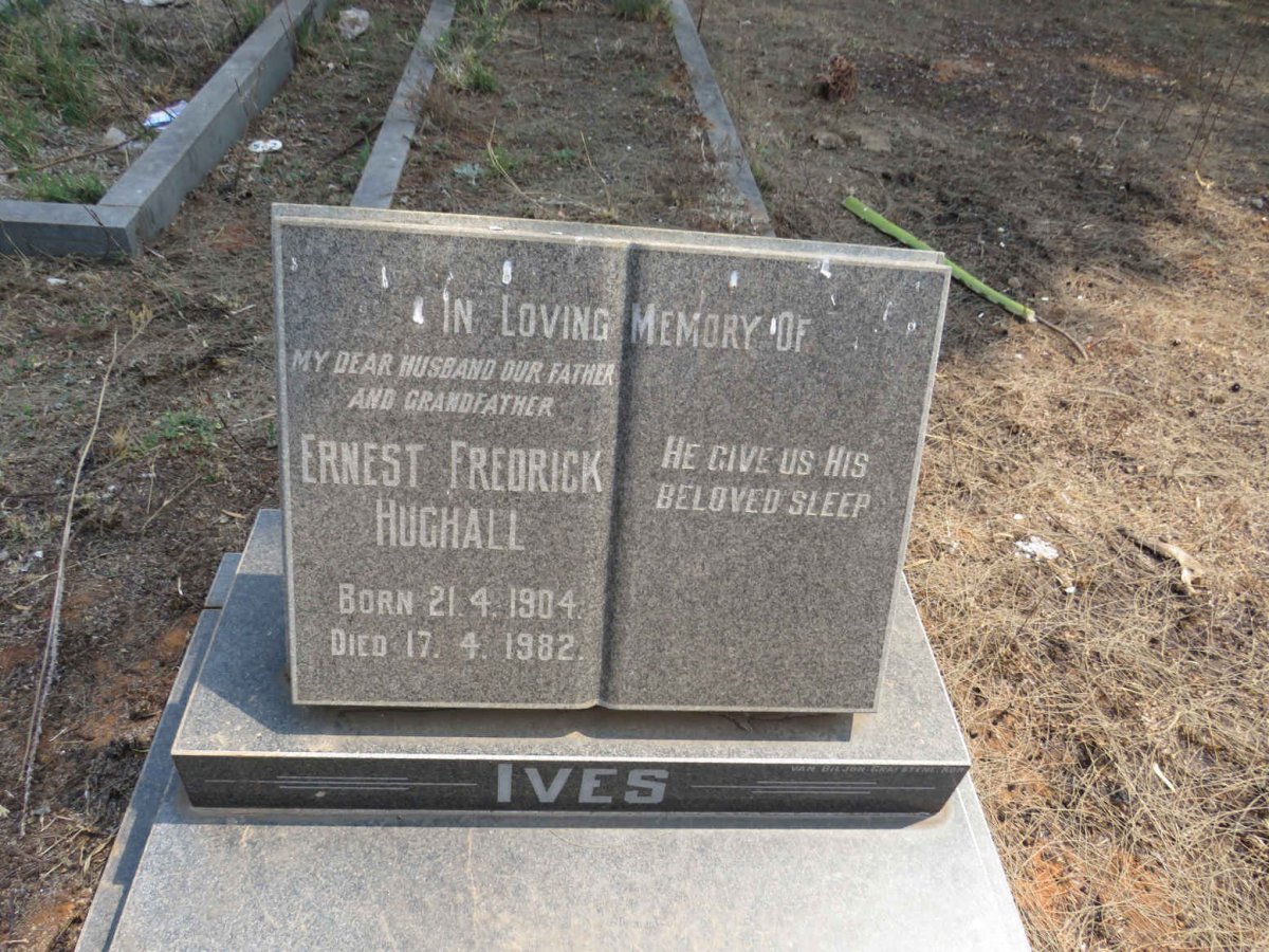 IVES Ernest Fredrick Hughall 1904-1982