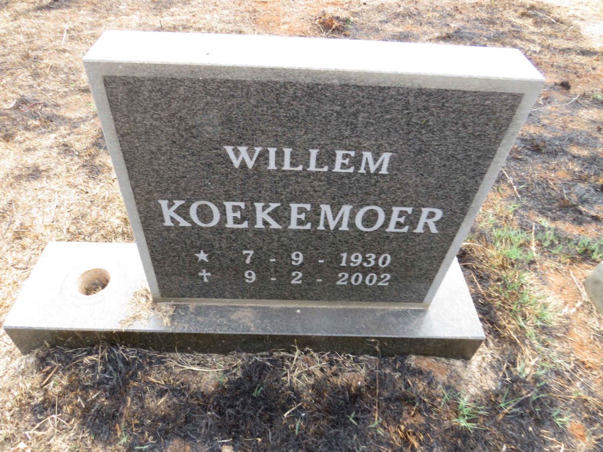 KOEKEMOER Willem 1930-2002