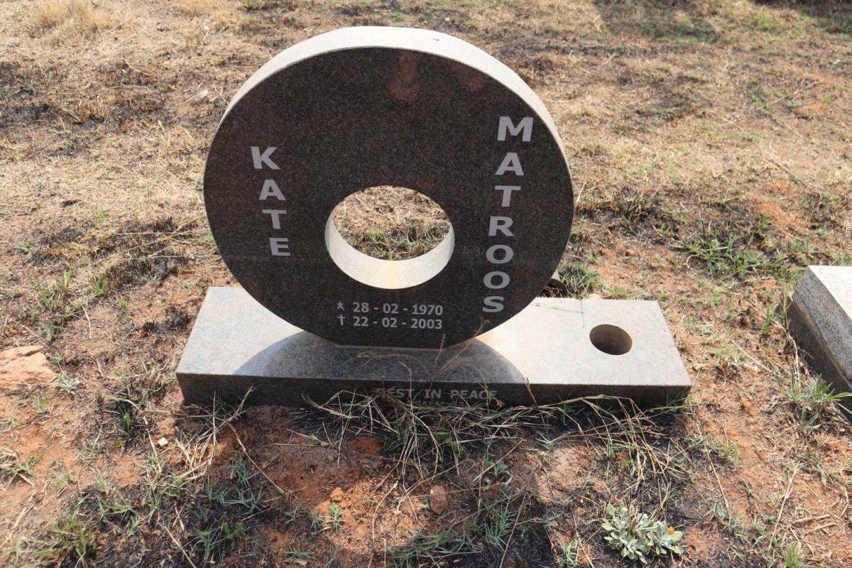 MATROOS Kate 1970-2003