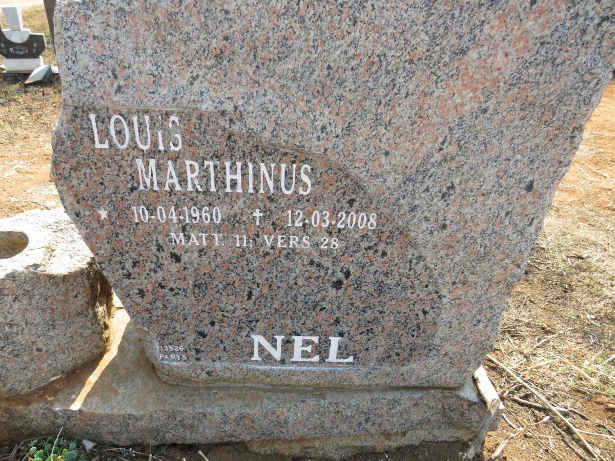 NEL Louis Marthinus 1960-2008