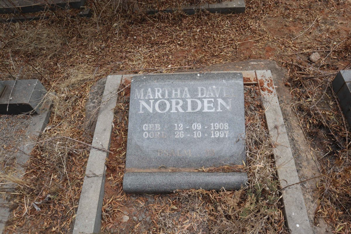 NORDEN Martha Davel 1908-1997