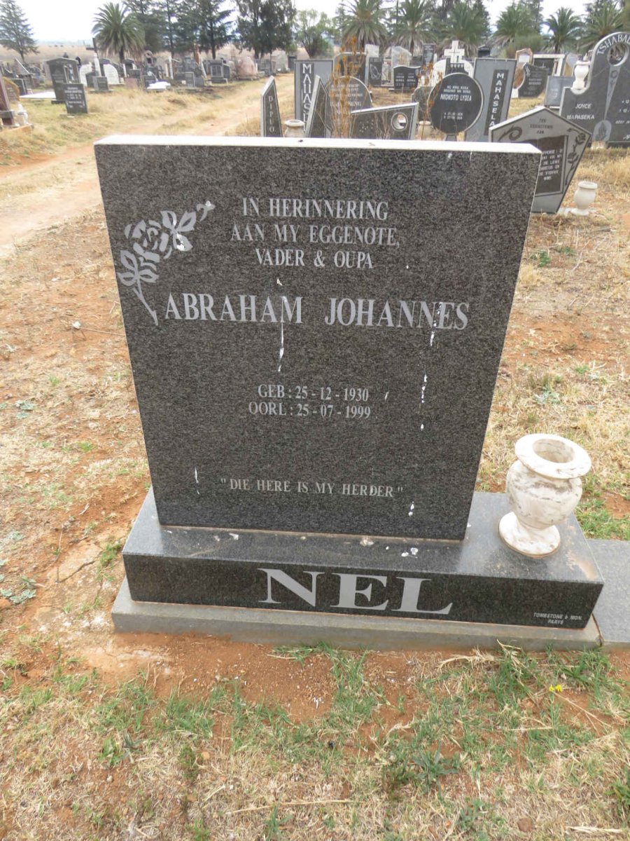 NEL Abraham Johannes 1930-1999