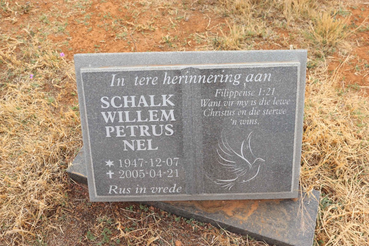 NEL Schalk Willem Petrus 1947-2005
