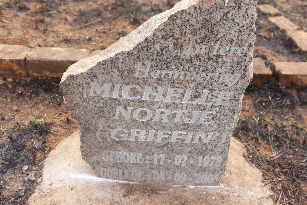 NORTJE Michelle nee GRIFFIN 1978-2005