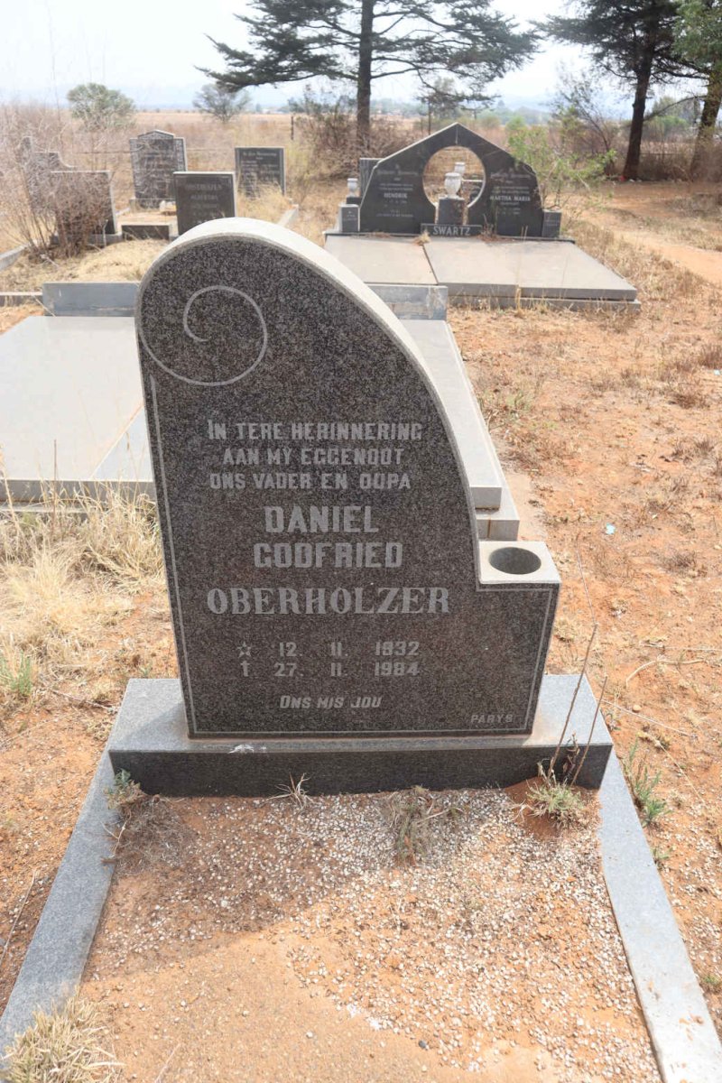 OBERHOLZER Daniel Godfried 1932-1984