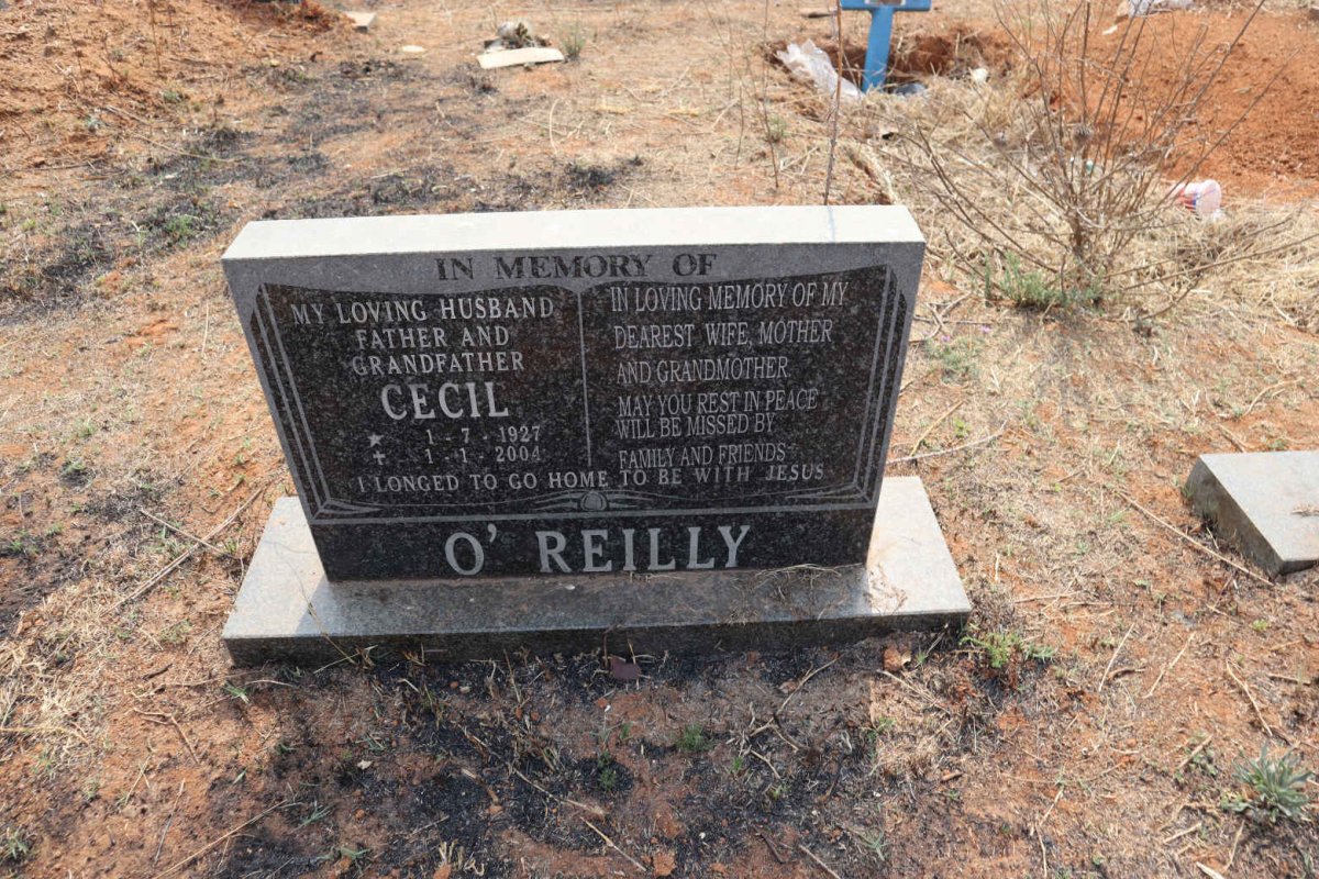 O'REILLY Cecil 1927-2004