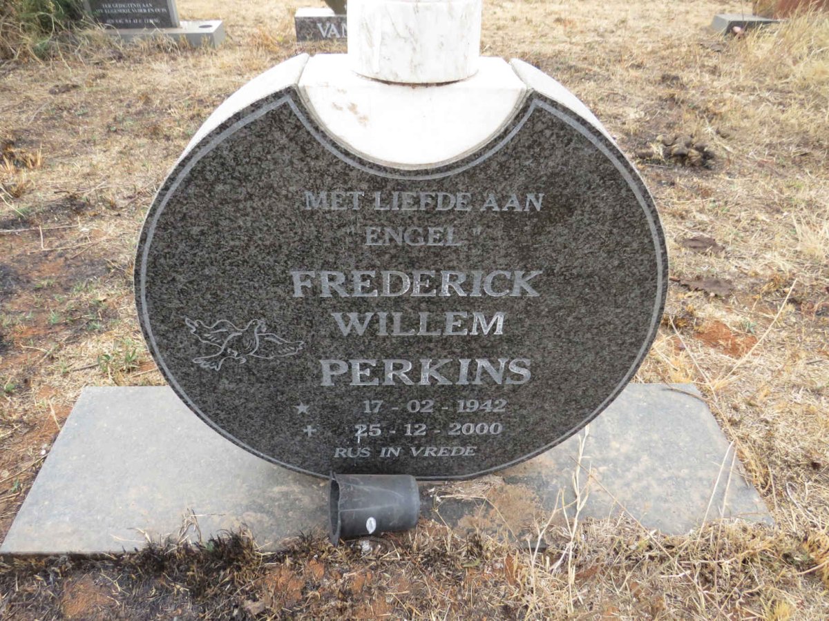 PERKINS Frederick Willem 1942-2000