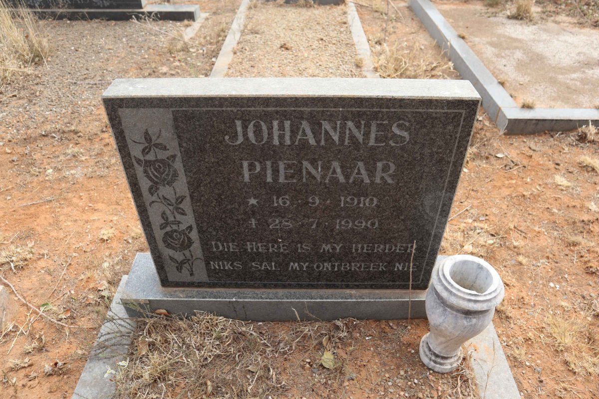 PIENAAR Johannes 1910-1990