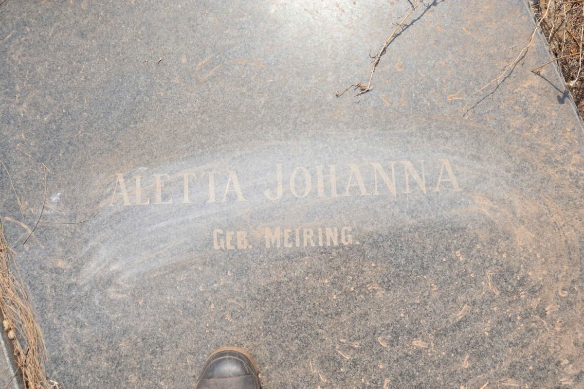 PRETORIUS Albertus Johannes Hendrik 1918-1983 & Aletta Johanna MEIRING 1917-1990