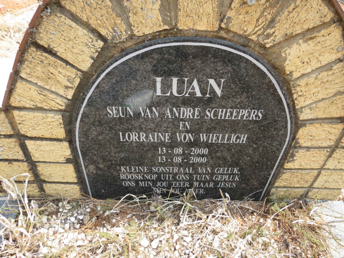 SCHEEPERS Luan, VON WIELLIGH  2000-2000