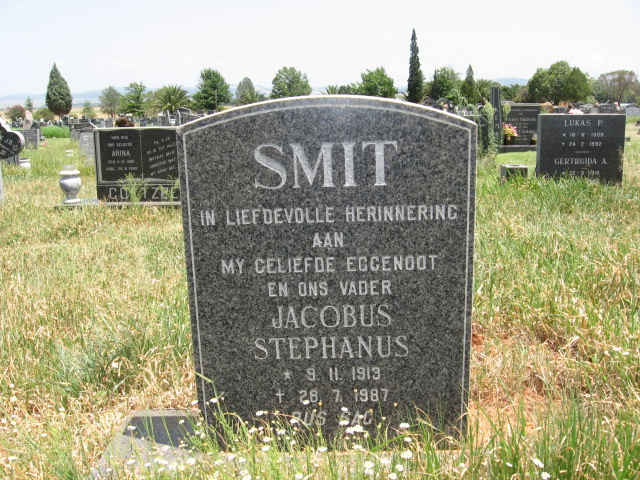 SMIT Jacobus Stephanus 1913-1987