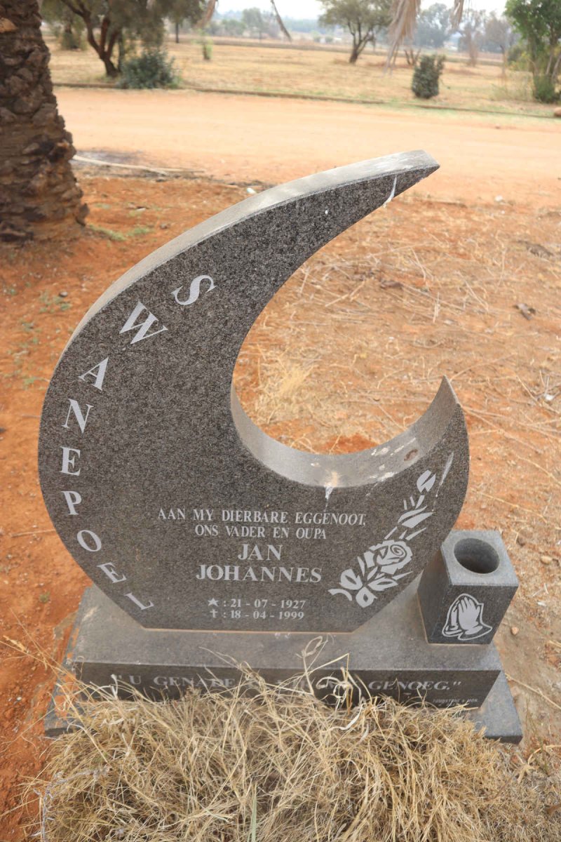 SWANEPOEL Jan Johannes 1927-1999