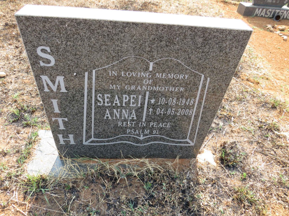 SMITH Seapei Anna 1948-2008