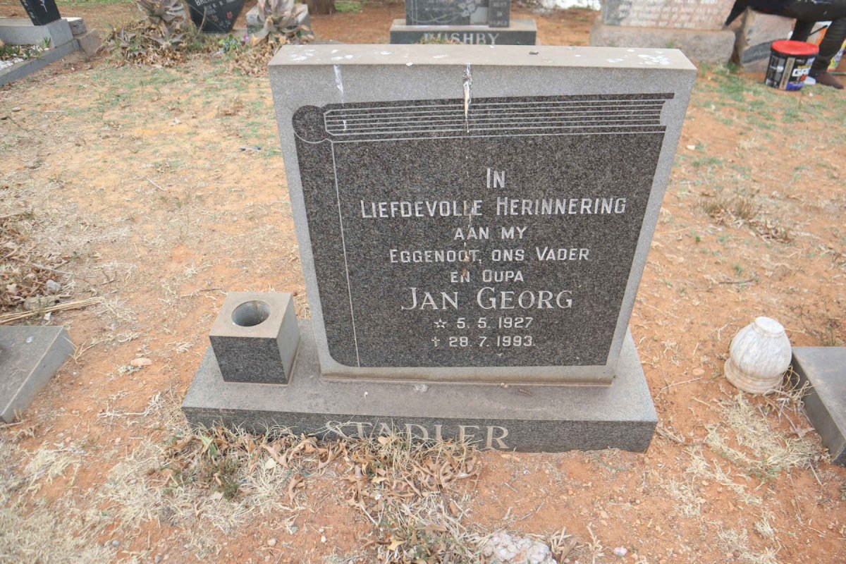 STADLER Jan Georg 1927-1993