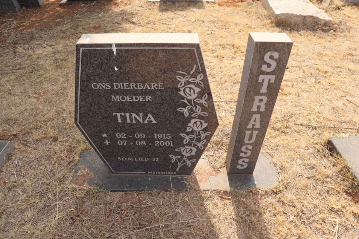 STRAUSS Tina 1915-2001