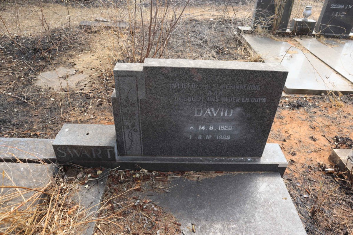 SWART David 1920-1989