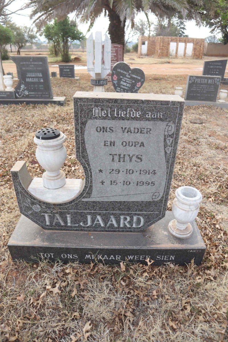 TALJAARD Thys 1914-1995