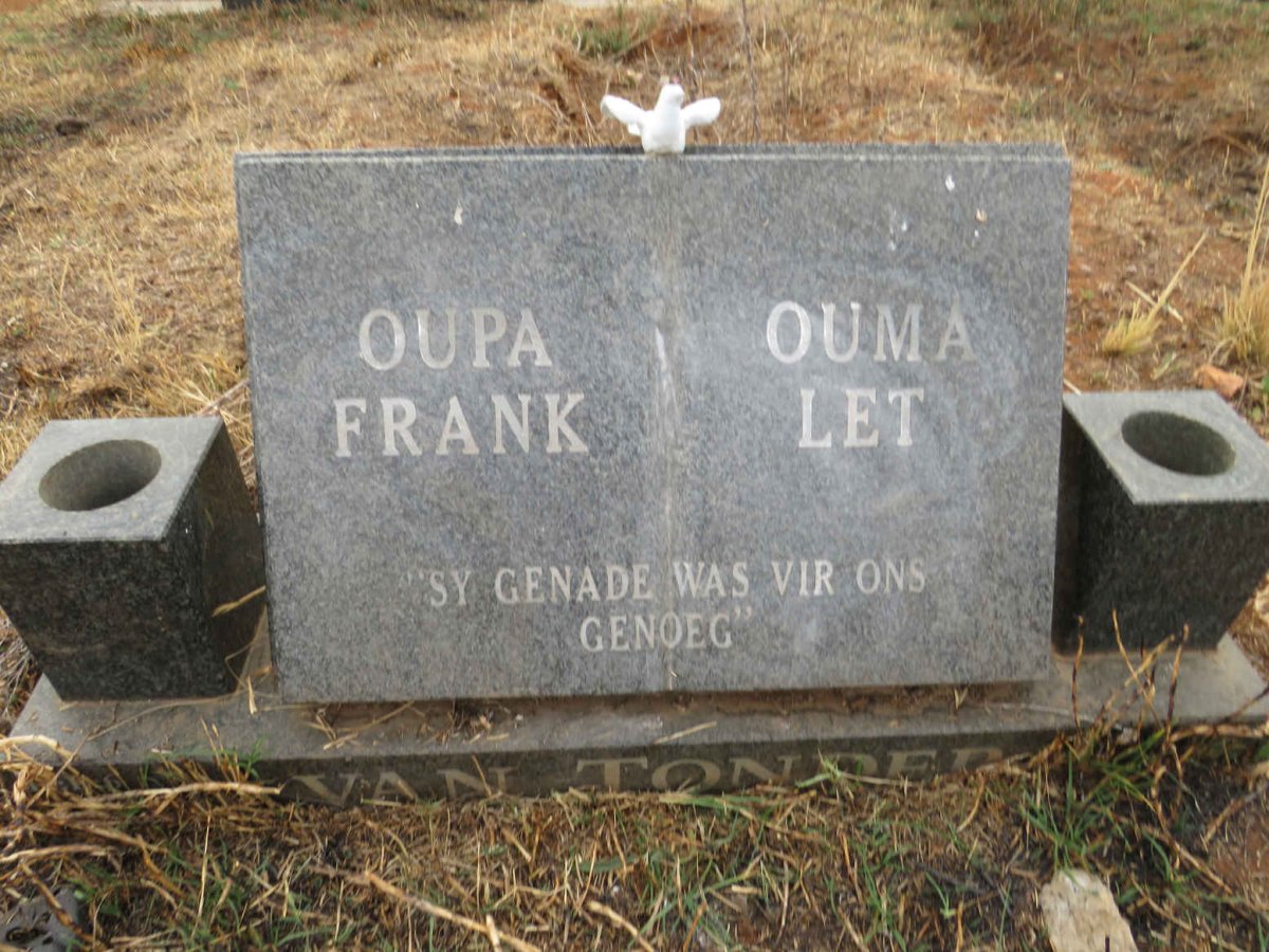 TONDER Frank, van & Let