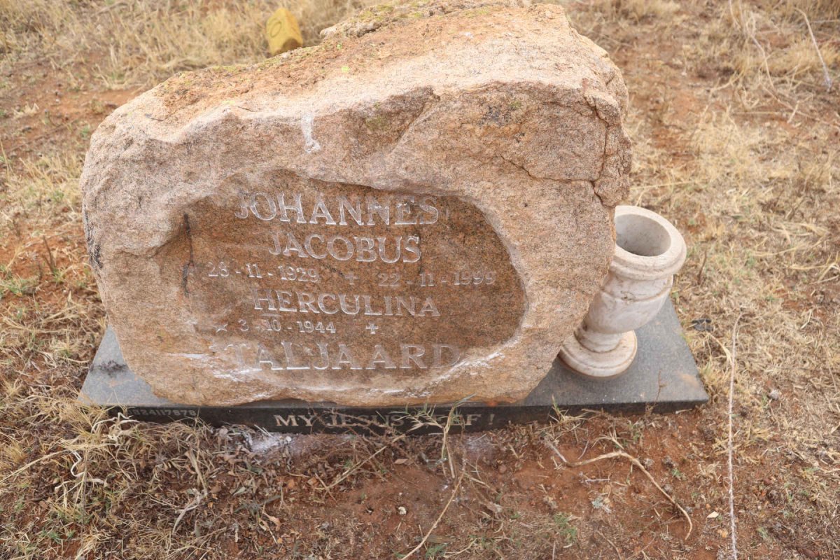 TALJAARD Johannes Jacobus 1929-1999 & HErculina 1944-