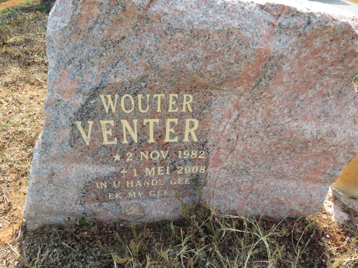 VENTER Wouter 1982-2008
