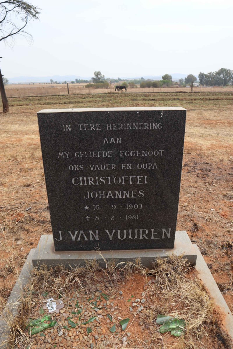 VUUREN Christoffel Johannes, Janse van 1903-1981 & Charlotte E. 1913-2000 _2