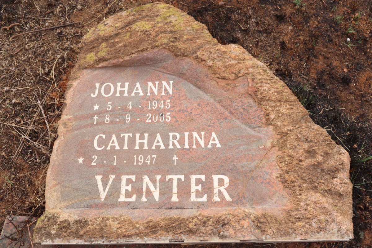 VENTER Johann 1945-2005 & Catharina 1947-