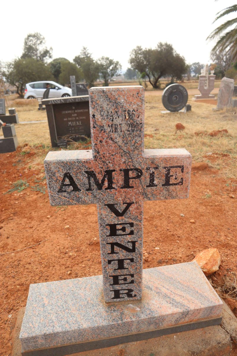 VENTER Ampie 196?-2007