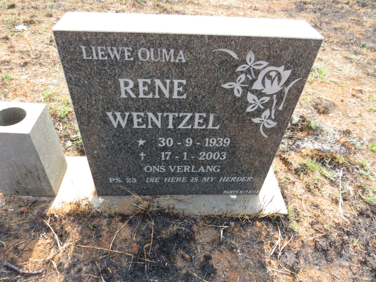 WENTZEL Rene 1939-2003