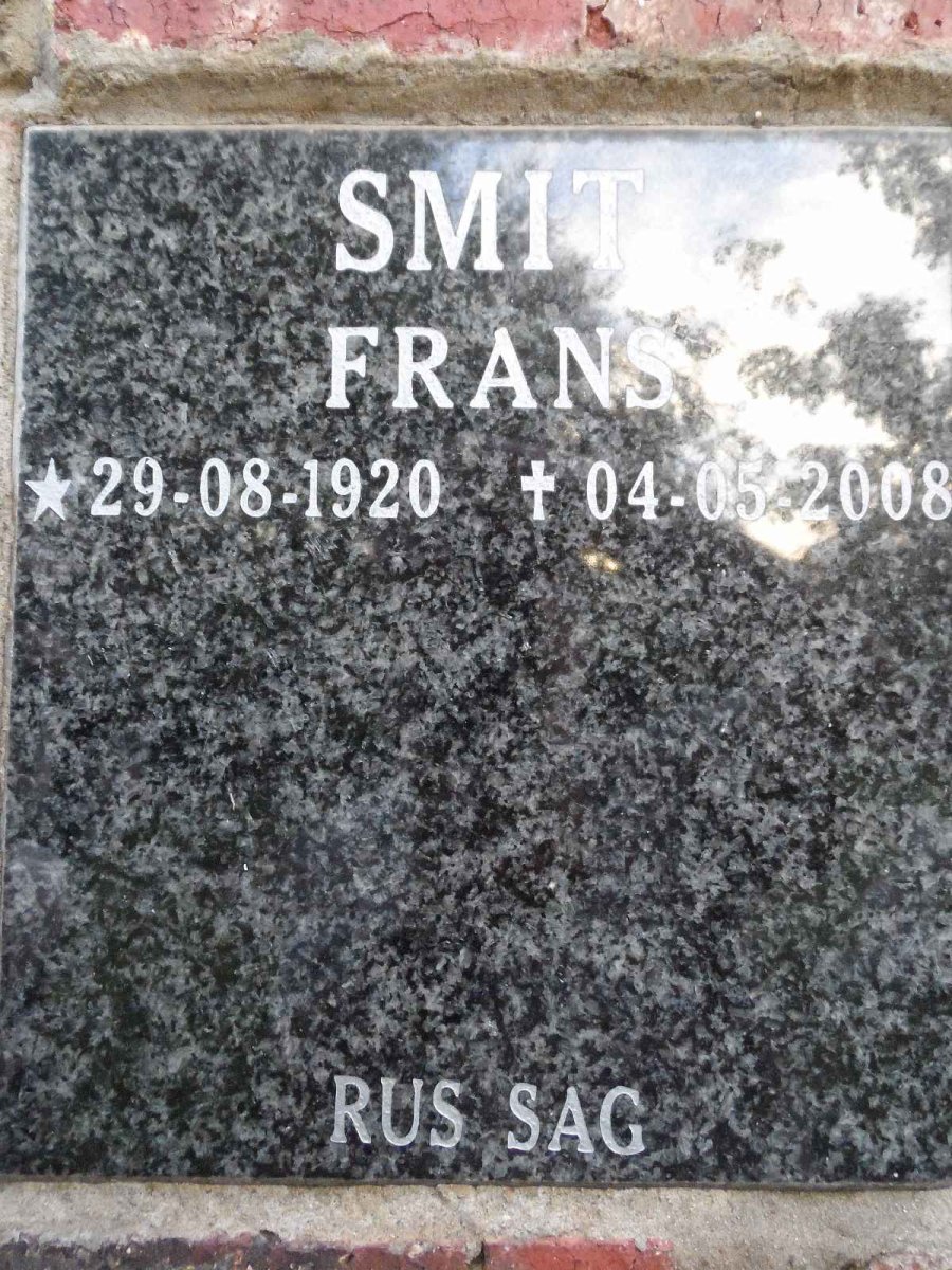 SMIT Frans 1920-2008