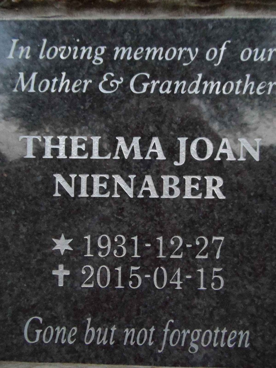 NIENABER Thelma Joan 1931-2015