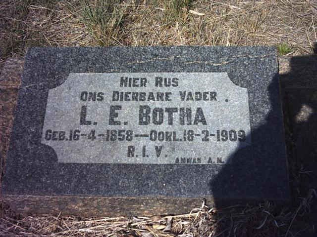 BOTHA L.E. 1858-1909