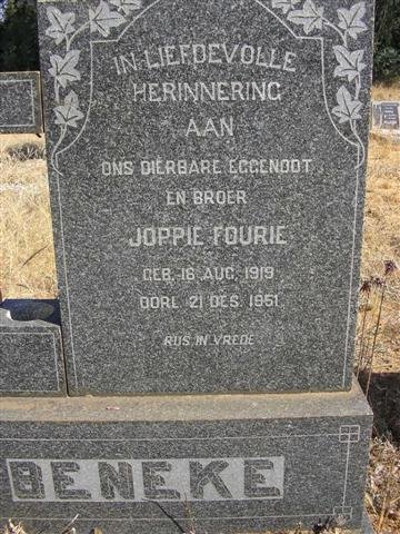 BENEKE Joppie Fourie 1919-1951