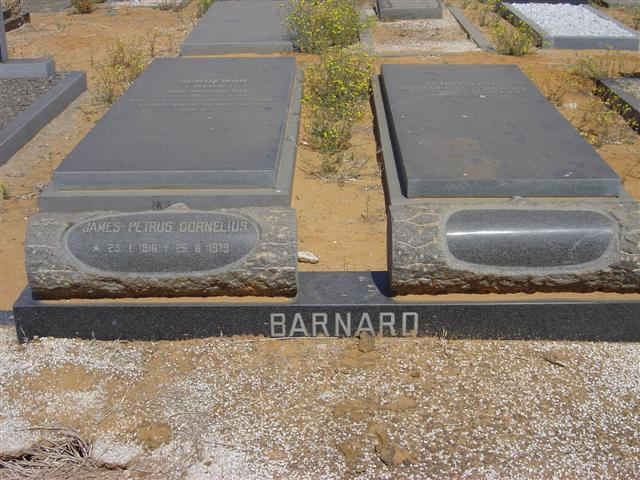 BARNARD James Petrus Cornelius 1916-1979