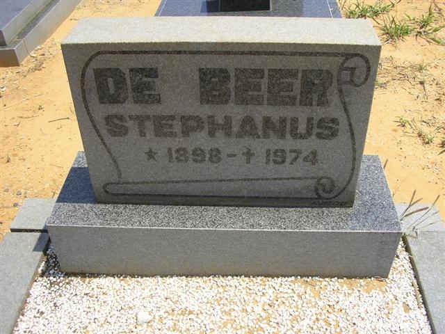 BEER Stephanus, de 1898-1974