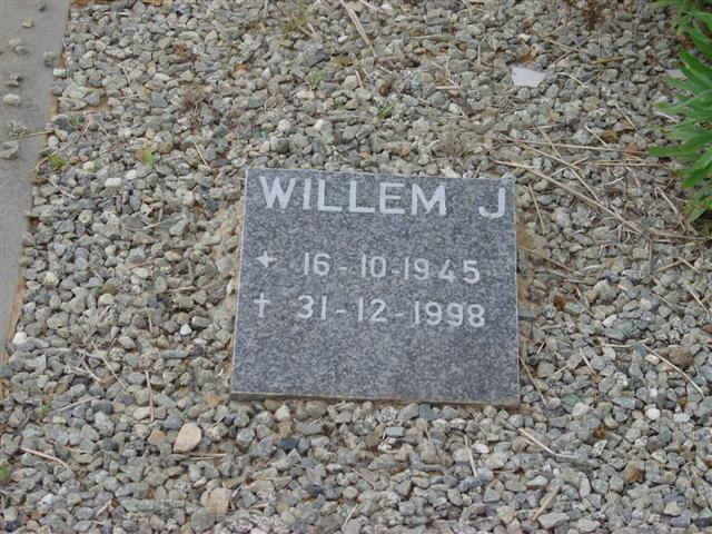 BERG Willem Johannes, van den 1945-1998