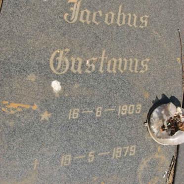 ?? Jacobus Gustavus 1903-1979