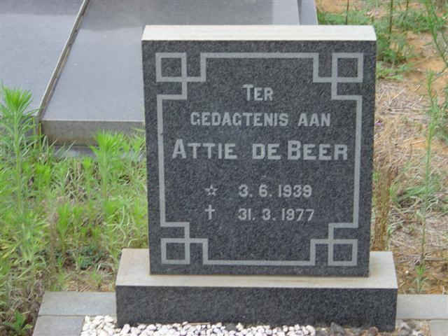 BEER Attie, de 1939-1977