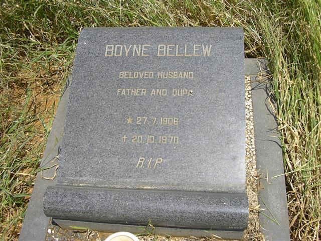 BELLEW Boyne 1906-1970