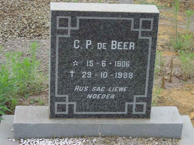 BEER C.P., de 1906-1988
