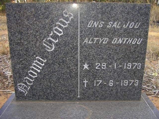 CROUS Adam 1973-1973